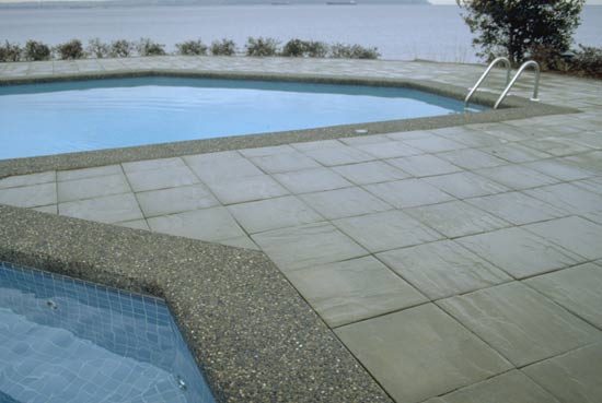 Pavers for patio & pool deck