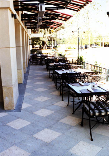 Pavers for hotel lobby