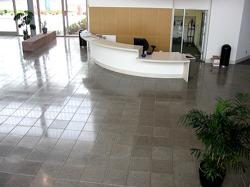 Pavers for lobby